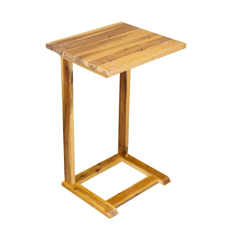 Porch & Den Holly Hill Solid Acacia Sofa C-Table