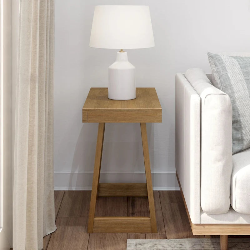 Plank and Beam Classic Rectangular Side Table - 25