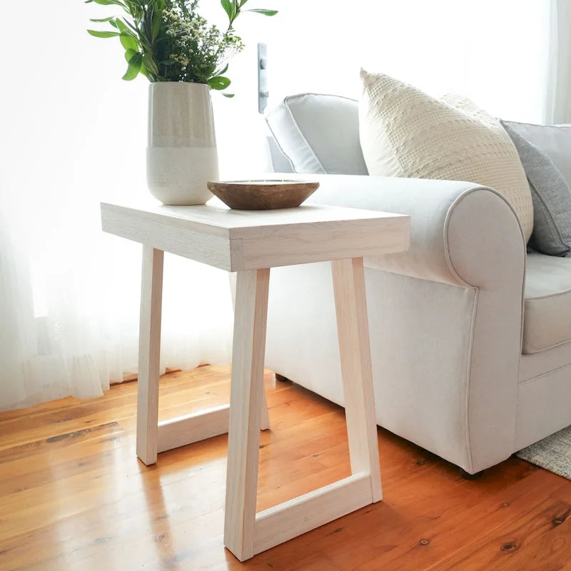 Plank and Beam Classic Rectangular Side Table - 25