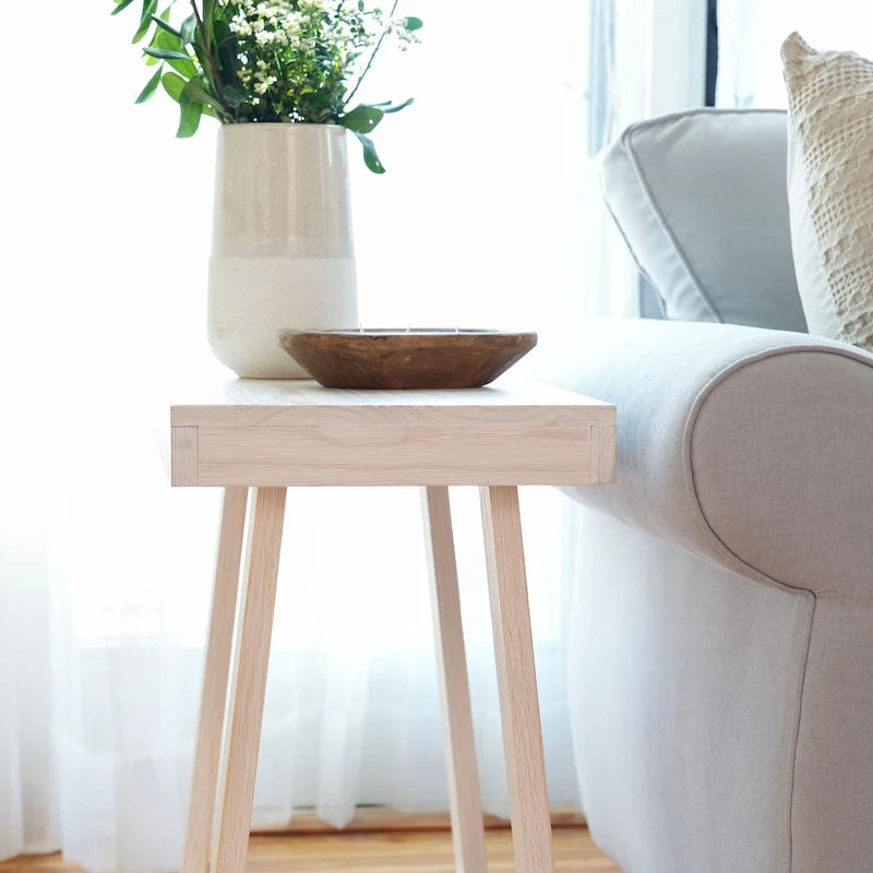 Plank and Beam Classic Rectangular Side Table - 25