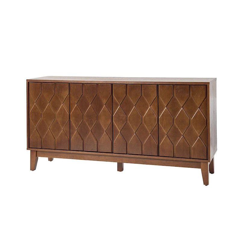 Olympia 60Modern Storage Sideboard Storage with Adjustable Shelves By HULALA HOME