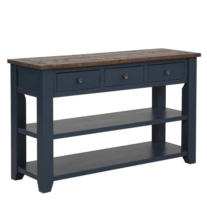 Modern Solid Wood Sofa Table
