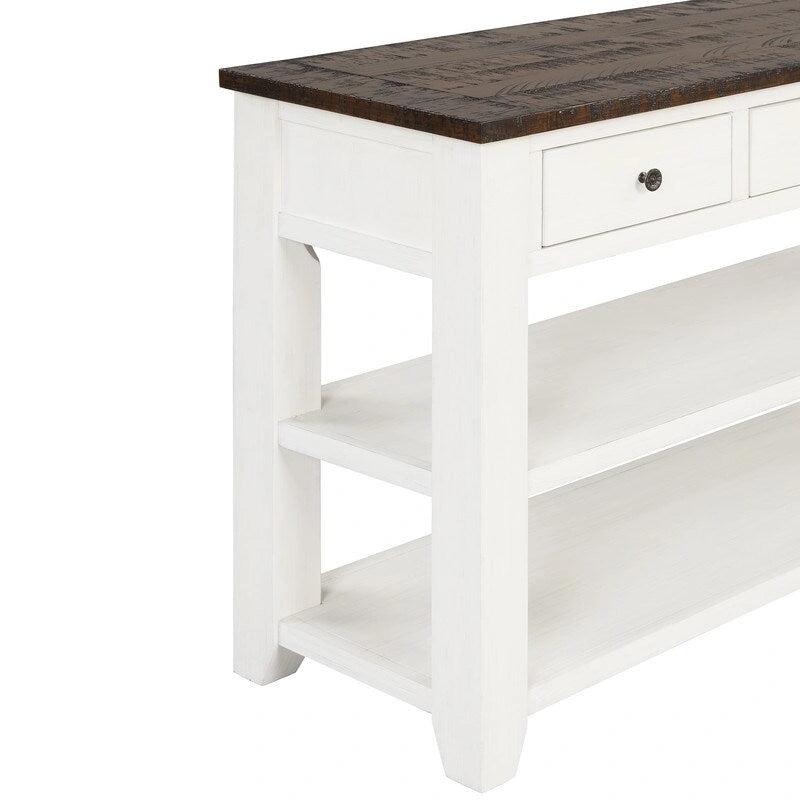 Modern Solid Wood Sofa Table