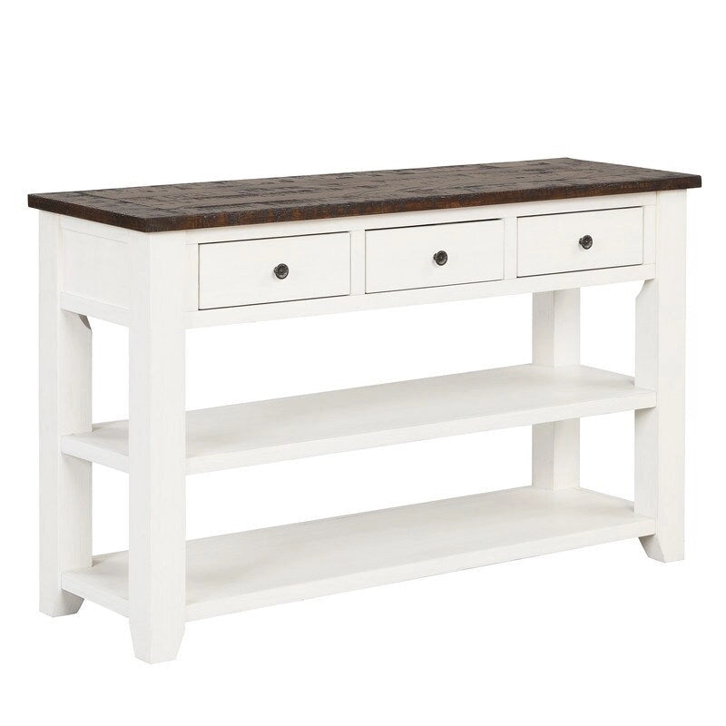 Modern Solid Wood Sofa Table