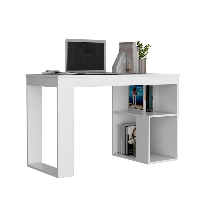 Astana 47 Computer desk with storage shelves